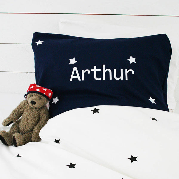 Boy's Personalised Star Bedding