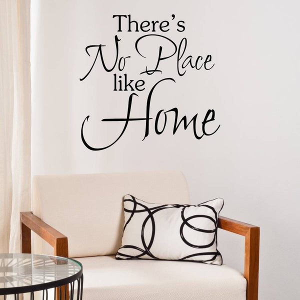 'No Place Like Home' Wall Sticker