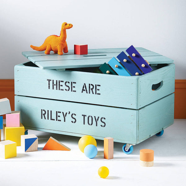 Personalised Toy Crate