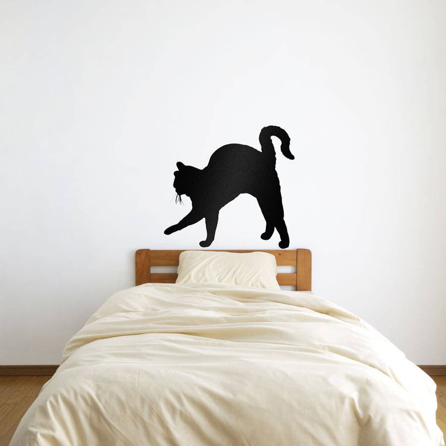 Cat Stalking Wall Art Decal