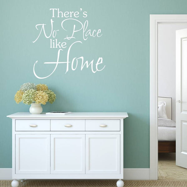 'No Place Like Home' Wall Sticker