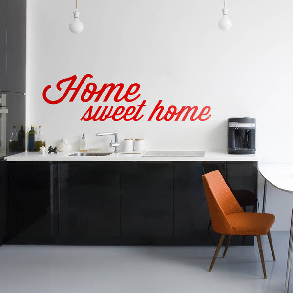 Home Sweet Home Vinyl Wall Sticker