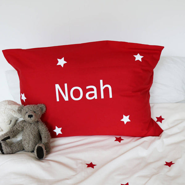 Boy's Personalised Star Bedding