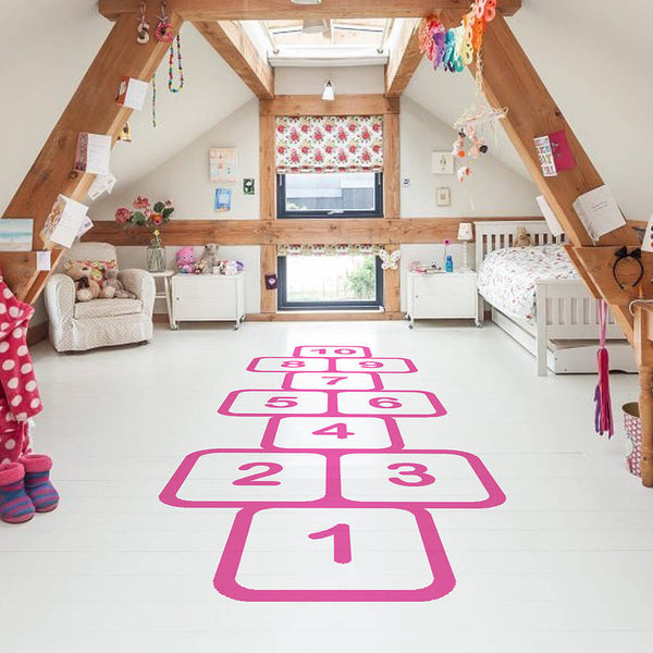 Hopscotch Vinyl Floor Sticker