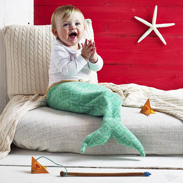 Knitted Mermaid Sleeping Bag