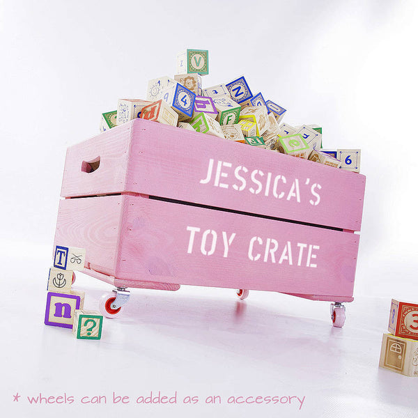 Personalised Toy Crate